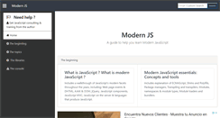 Desktop Screenshot of modernjs.com